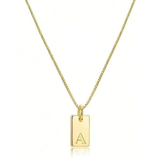 Flat Necklace - Gold