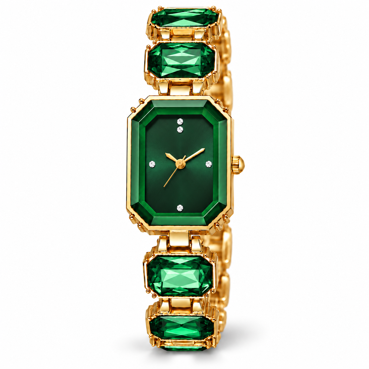 Antonia Watch - Gold / Green