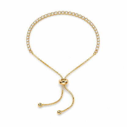 Diamond Tennis Bracelet - Gold