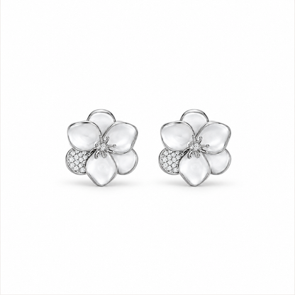 Aurelia Earrings - Silver