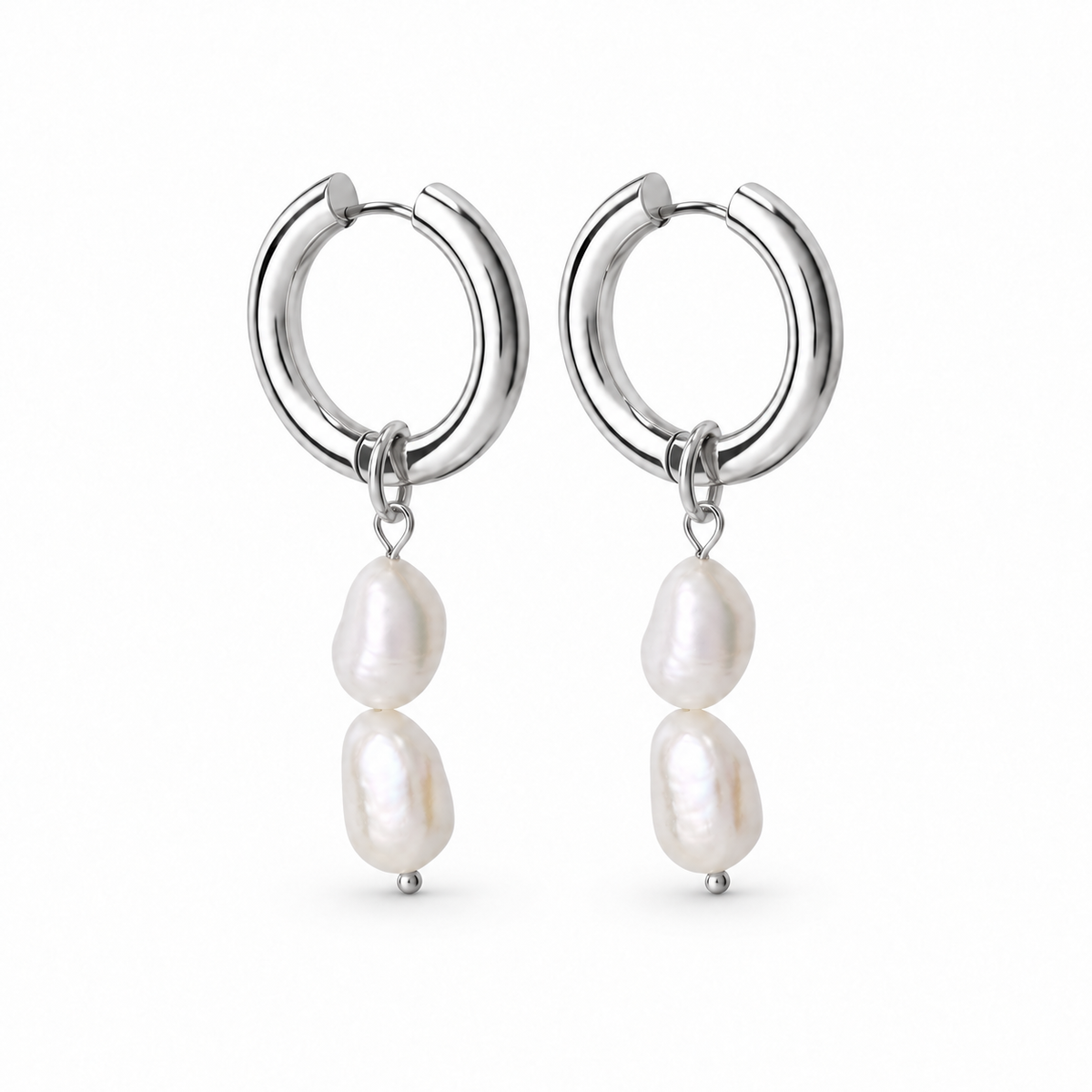 Mira Earrings - Silver