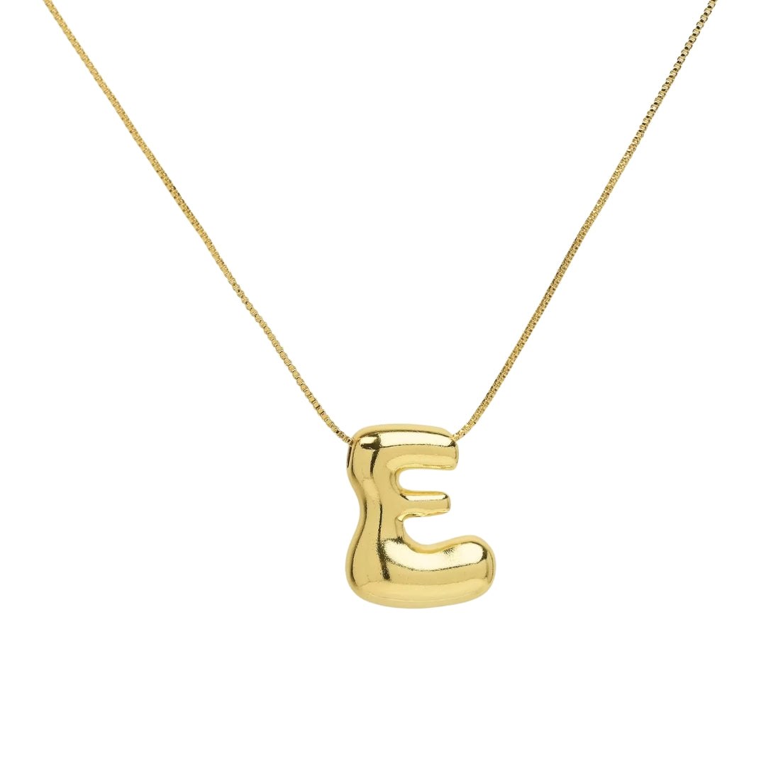 Buchstaben Halskette - Gold