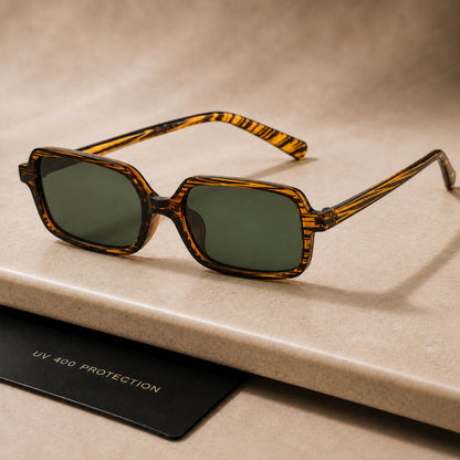 Seline Sonnenbrille - Leopard Grün