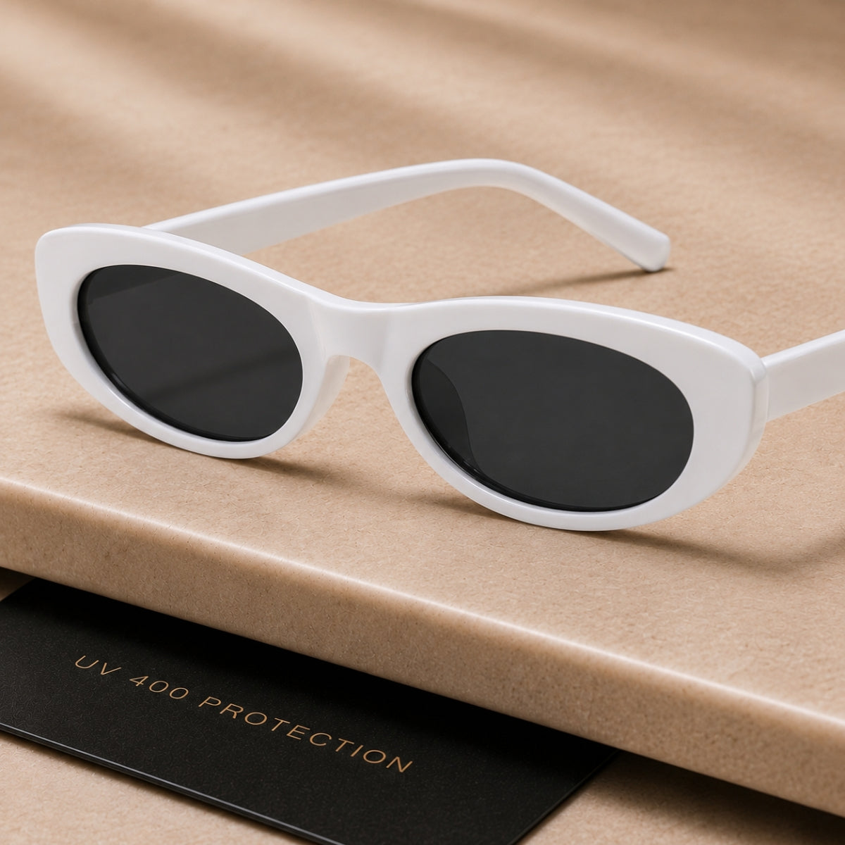 Suki Sonnenbrille - Weiß Schwarz