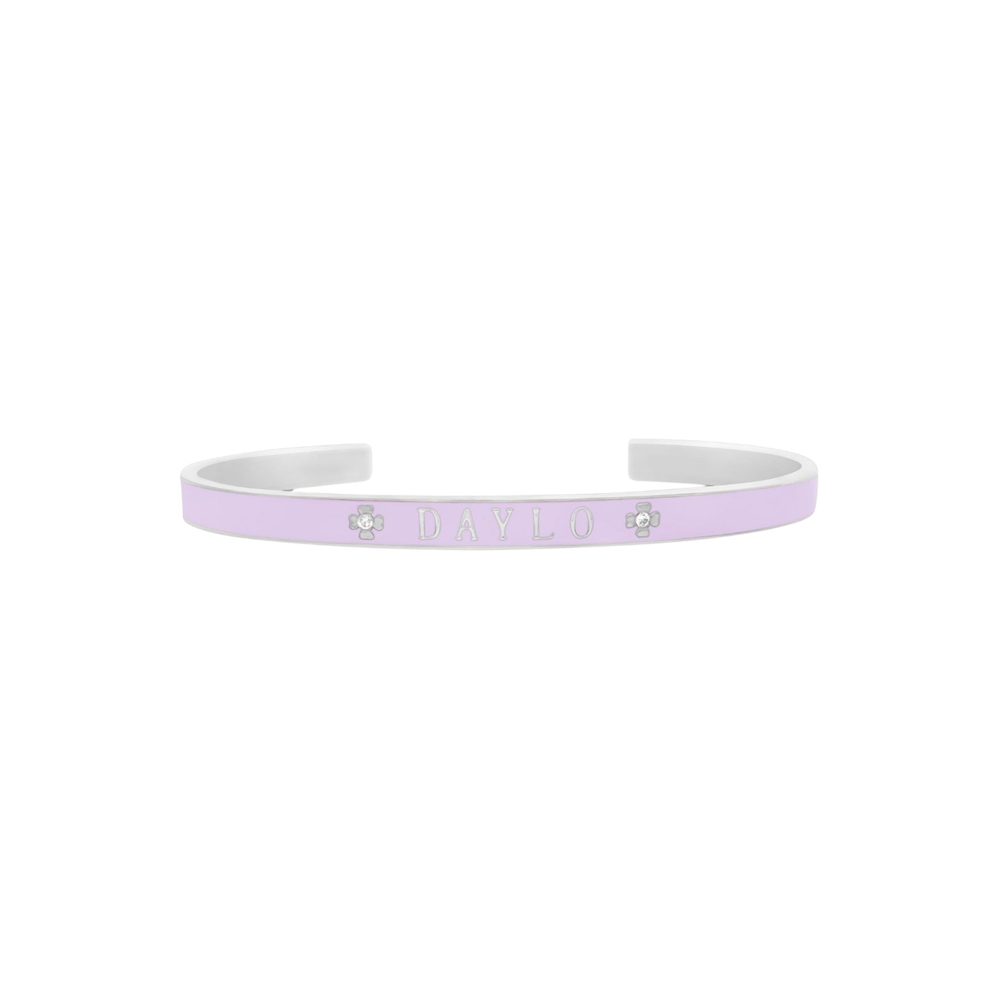 Armband - Zilver/Paars