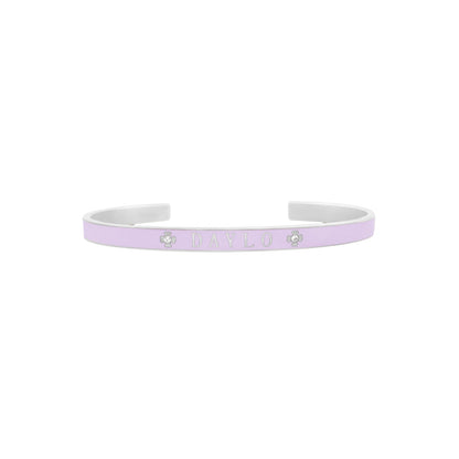Armband - Zilver/Paars