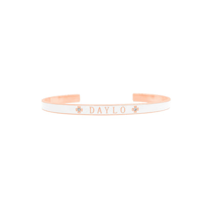 Armband - Roségoud/Wit