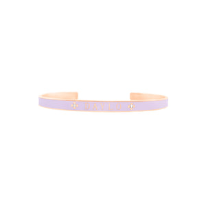 Armband - Roségoud/Paars
