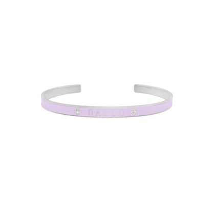 Armband - Zilver/Paars