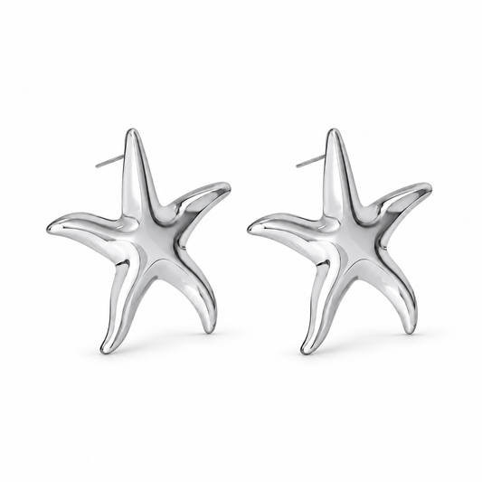 Nella Earrings - Silver