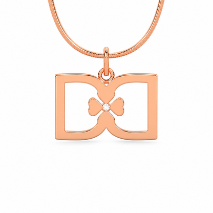 DD Necklace - Rose Gold