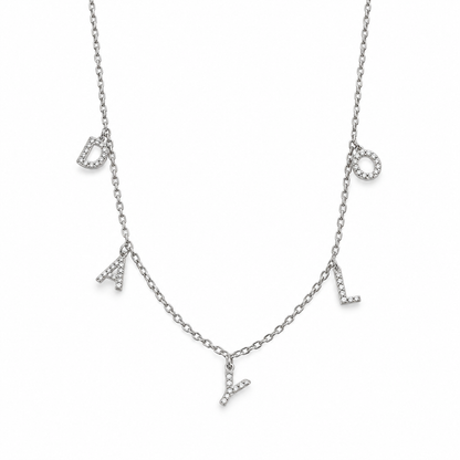 Diamond Necklace - Silver