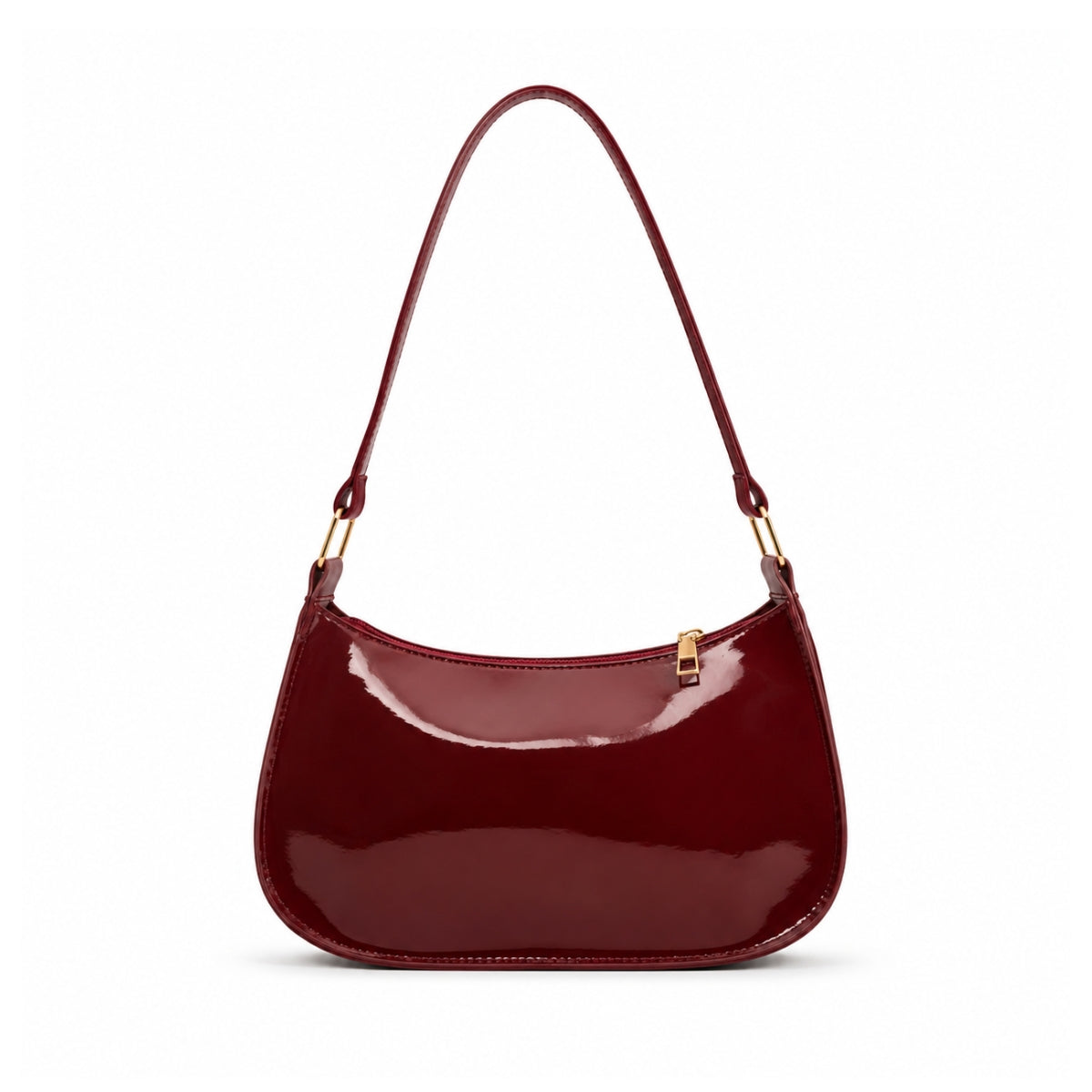 Nomira Tasche - Dunkelrotes Leder