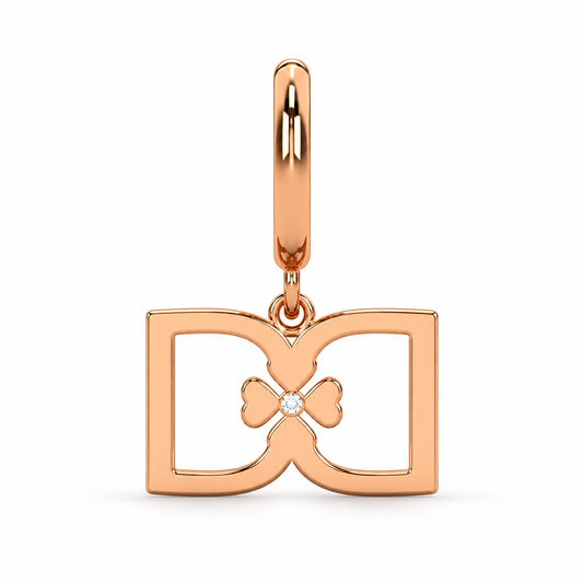 DD Hoops - Rose Gold
