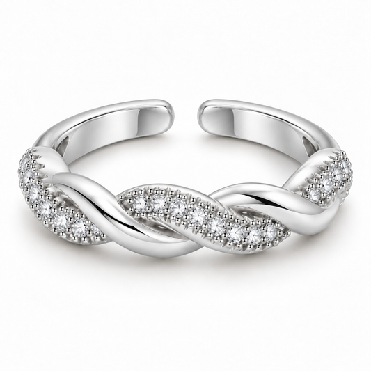 Delphine Ring - Silver