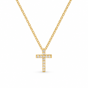 Cross Necklace - Gold
