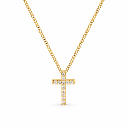 Cross Necklace - Gold