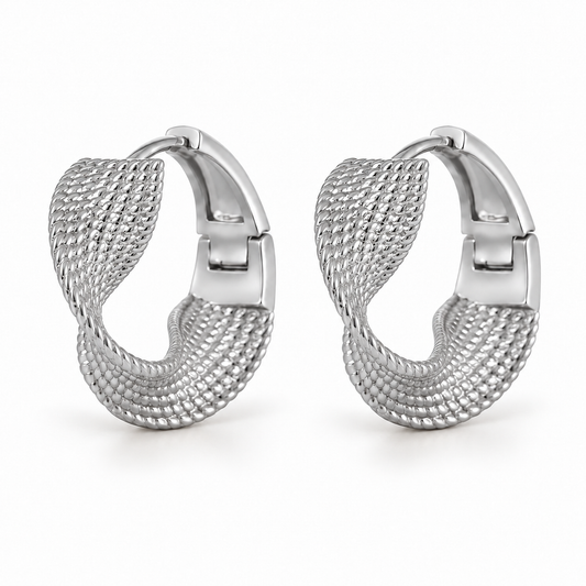 Domenica Earrings - Silver