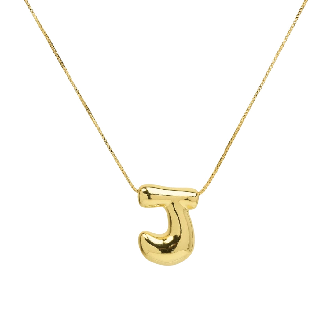 Buchstaben Halskette - Gold
