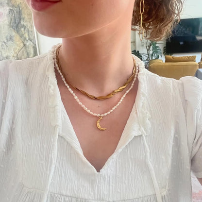 Violet Halskette - Gold