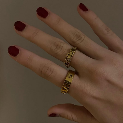 Signaturring - Gold