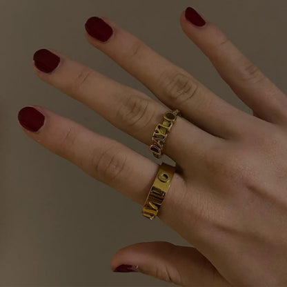 Klassischer Ring - Gold