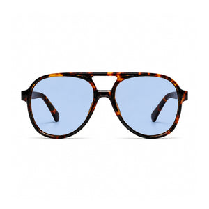 Sarena Sonnenbrille - Leopard Blau