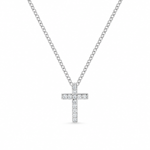 Cross Necklace - Silver