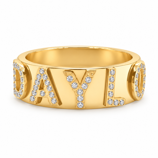Signature Diamond Ring - Gold