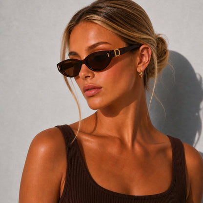 DD Sunglasses - Dark Brown