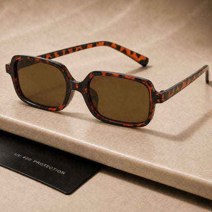 Seline Sonnenbrille - Leopard Braun